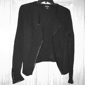 Lucky Brand black sweater/cardigan NWOT